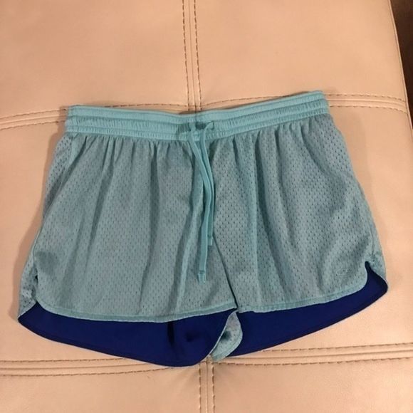 Champion Blue/ Aqua Reversible Running Shorts Size: M - Picture 1 of 7